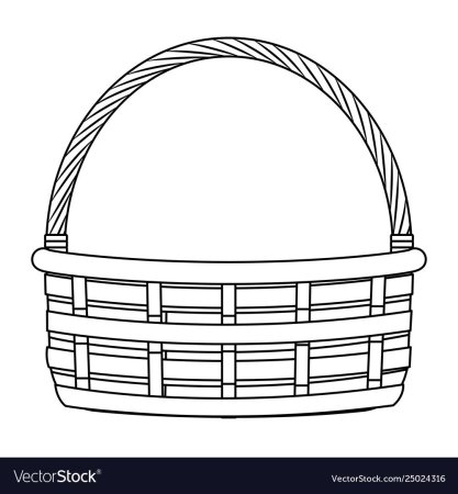 Корзинка для аппликации