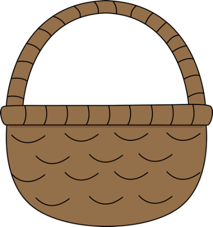 Корзина для разукрашивания