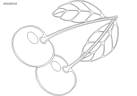 Раскраска брошь