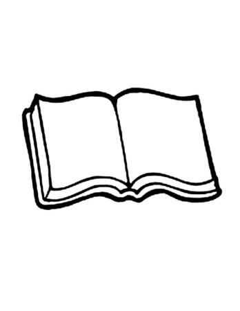 Раскраска "книга"