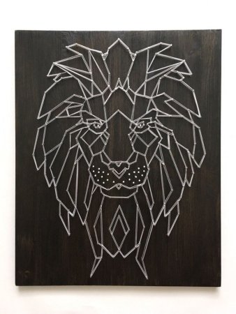 String Art Лев