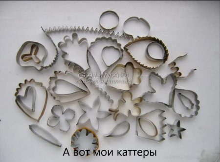 Каттеры для лепки из полимерной глины
