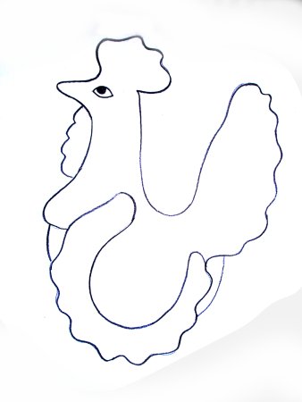 Дымковский козлик раскраска для детей
