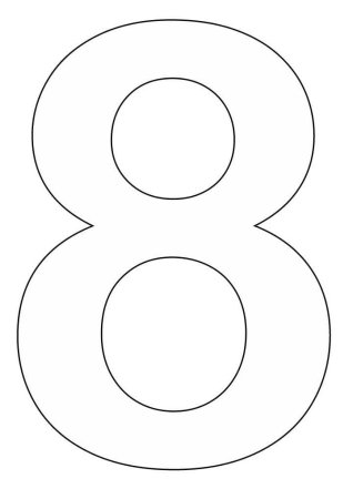 8 Трафарет для вырезания