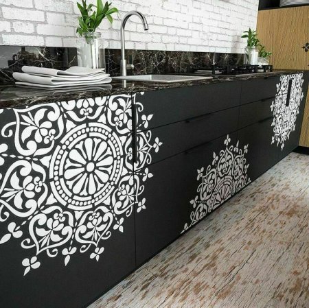 Трафареты для декора мебели