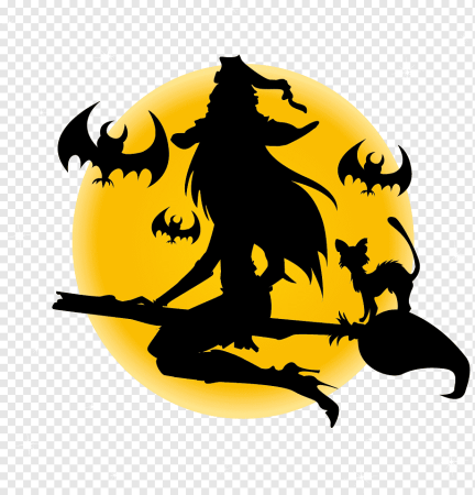 Helloween ведьма на метле