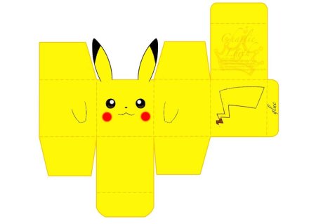 Покемон Пикачу Papercraft