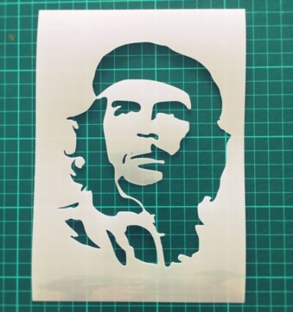 Че Гевара трафарет