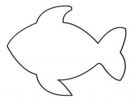 Трафарет "рыбки"