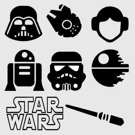 Трафарет Star Wars