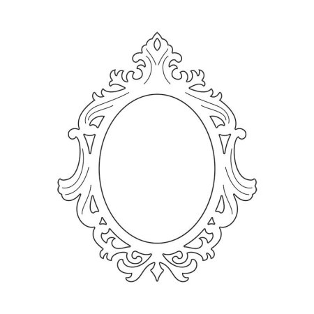 Фигурная рамка