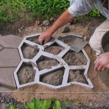 Форма "Садовая дорожка" 550х550х55
