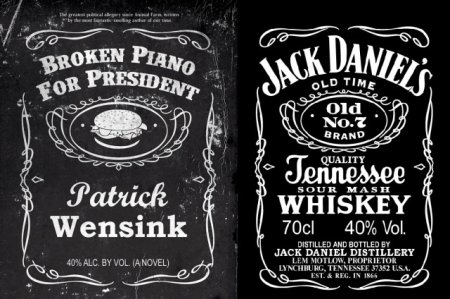 Трафарет Jack Daniels