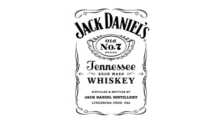 Трафарет Jack Daniels на бочку