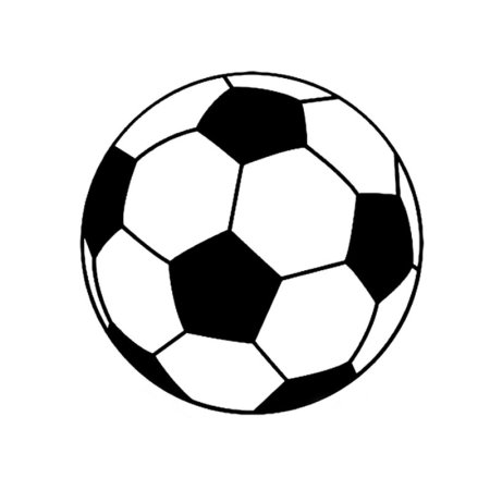 Трафарет футбольного мяча (47 фото)