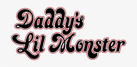 Трафарет Daddy's Lil Monster