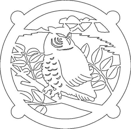 Трафареты для выпиливания
