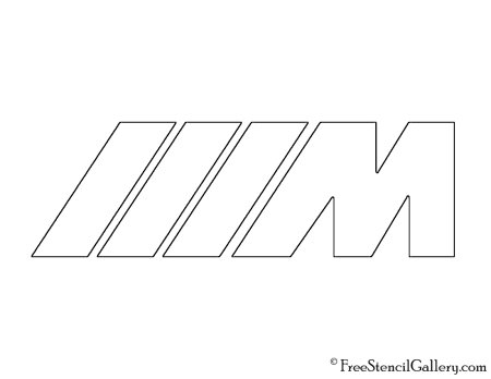 Трафарет BMW