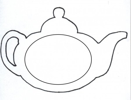 Чайник с узорами