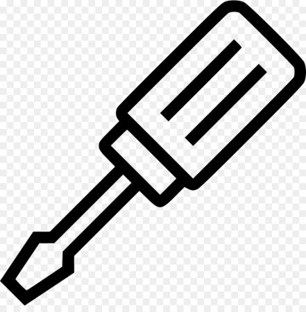 Отвертка нарисованная