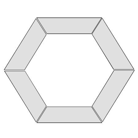 Шестиугольник 5на5