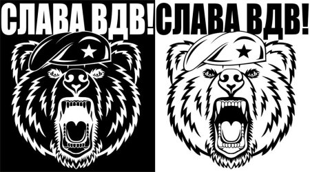 ВДВ векторное изображение