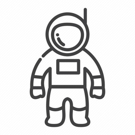 Космонавт силуэт