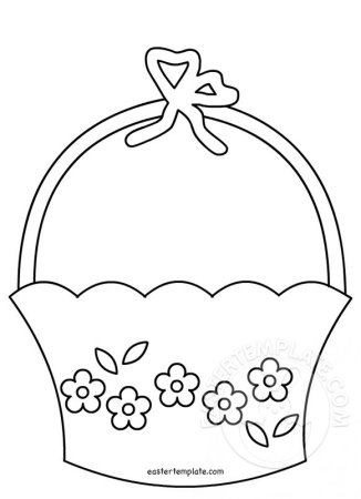 Шаблон корзинки