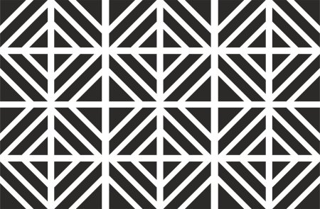 Трафарет геометрия для стен