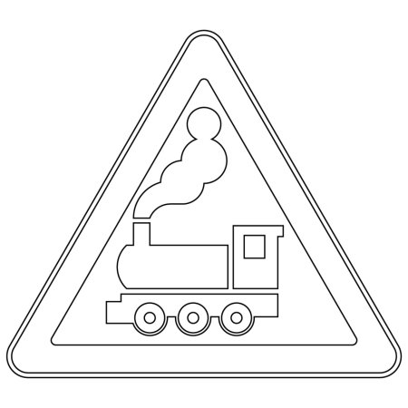 Дорожные знаки раскраска для детей