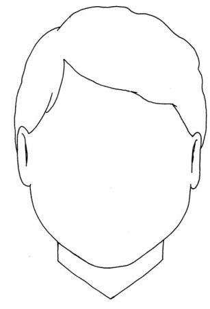 Голова раскраска