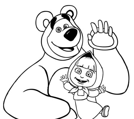 Раскраска Лунтик