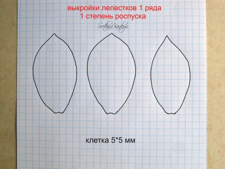 Лист подсолнуха из фоамирана