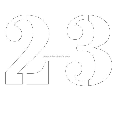 Цифра 23