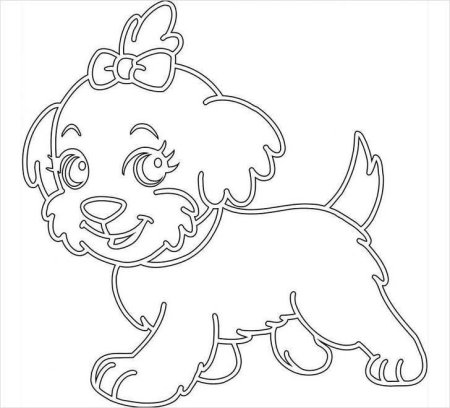 Трафареты собаки