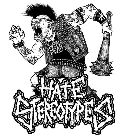 Панк трафареты