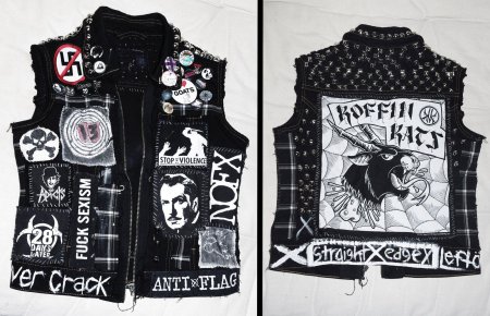 Crust Punk трафареты