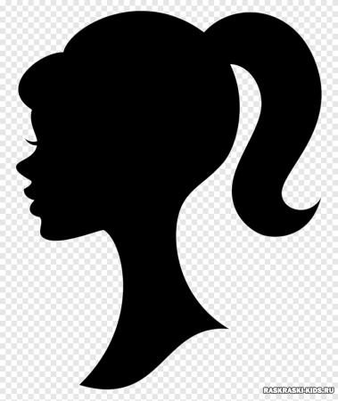 Силуэт женской головы