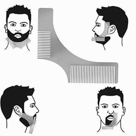 Трафарет для стрижки бороды (49 фото)