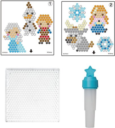 AQUABEADS схемы Холодное сердце