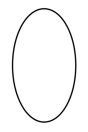 Овал раскраска