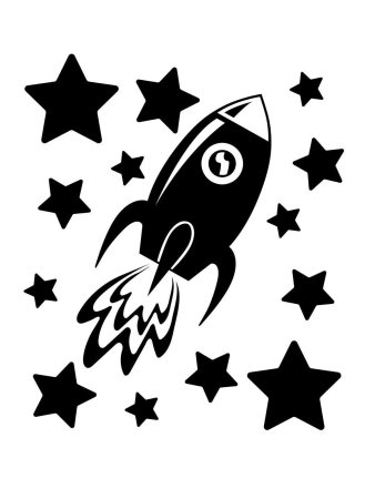 Трафареты космос для вырезания