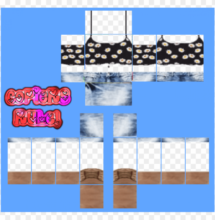 Shirt Roblox для девочек штаны