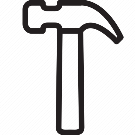 Молоток контур