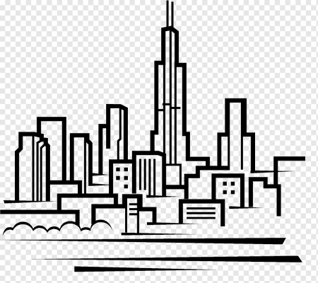 Эскиз города