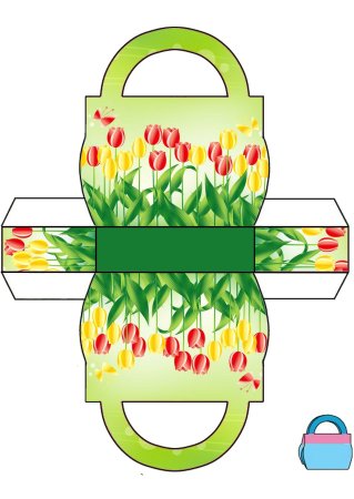 Корзинка для аппликации