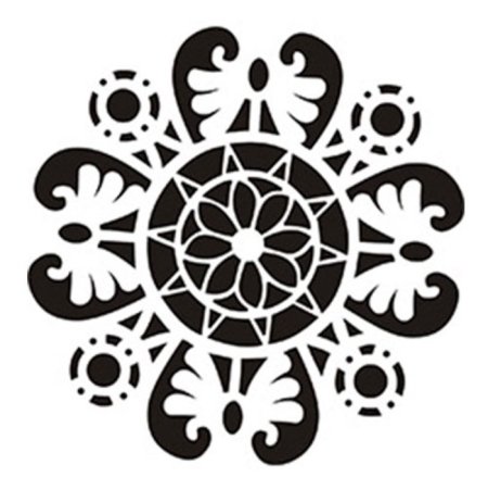 Розетка круглая орнамент