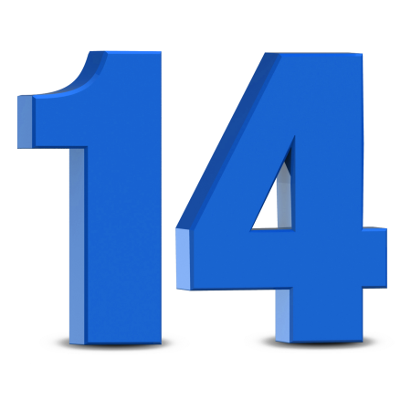 Цифра 14