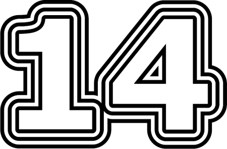 Цифра 14