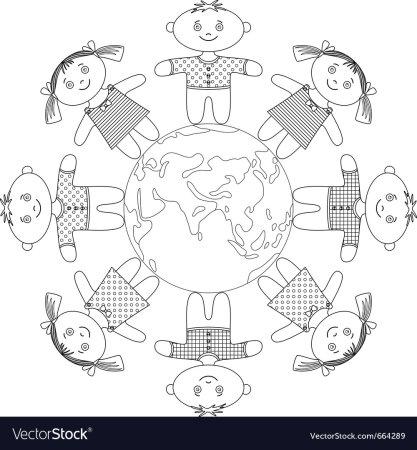 Раскраска миру мир